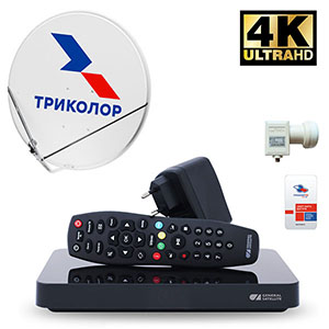 Комплект Триколор ТВ с ресивером B622L Ultra HD 4K